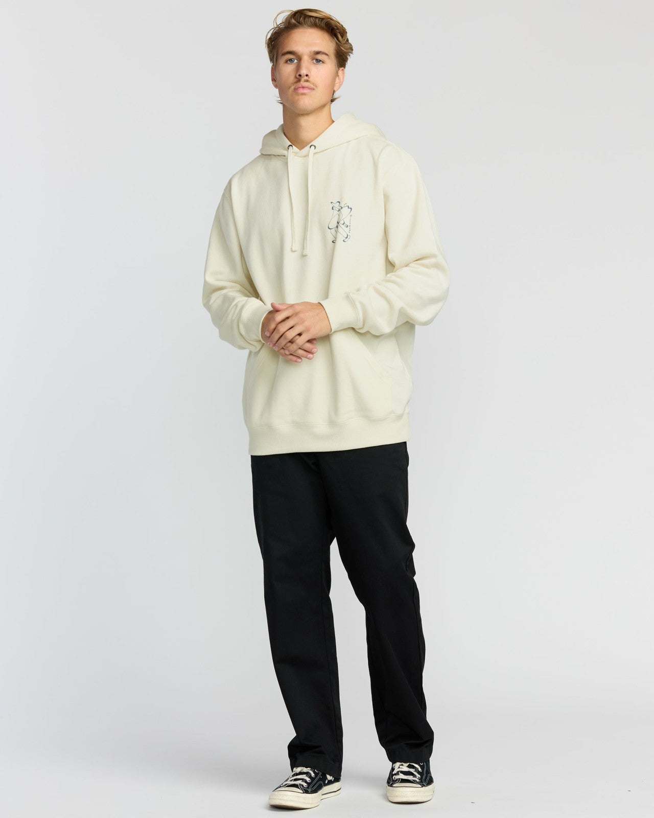Up The Beach Pullover Sweatshirt - Off White