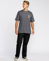 Up The Beach Regular Short Sleeve T-Shirt - Char