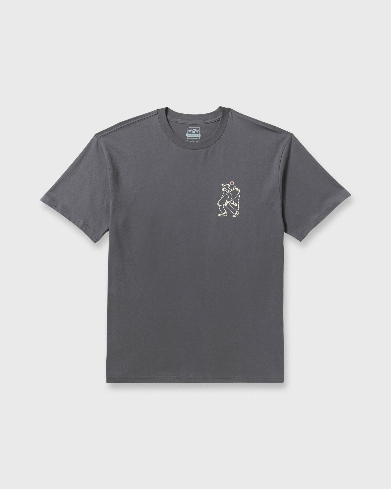 Up The Beach Regular Short Sleeve T-Shirt - Char