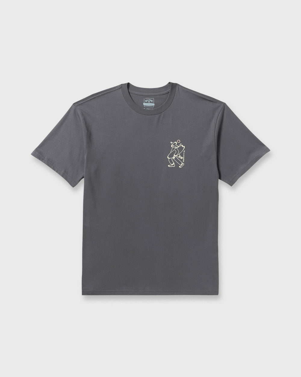 Up The Beach Regular Short Sleeve T-Shirt - Char