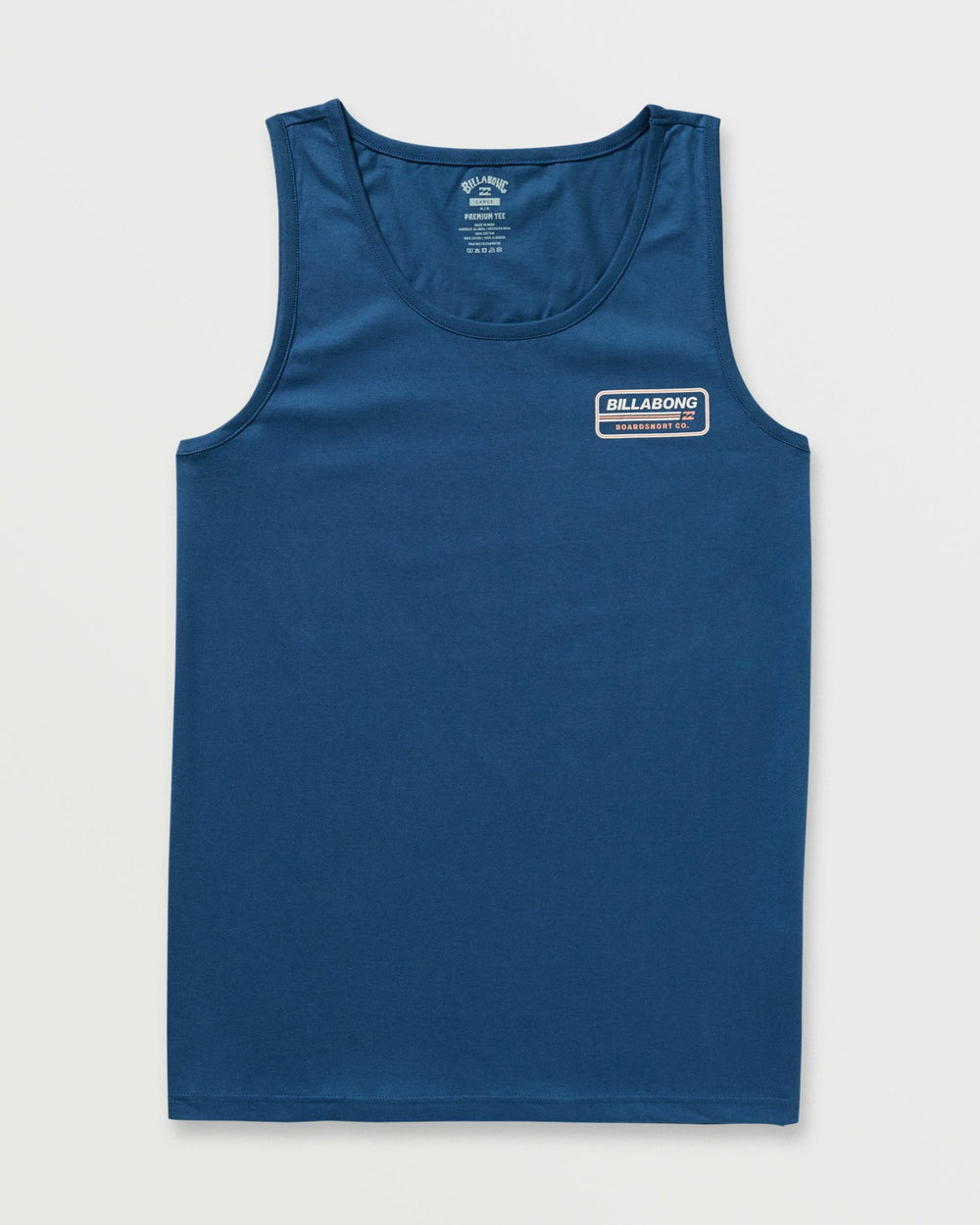 Walled Premium Tank - Deep Blue