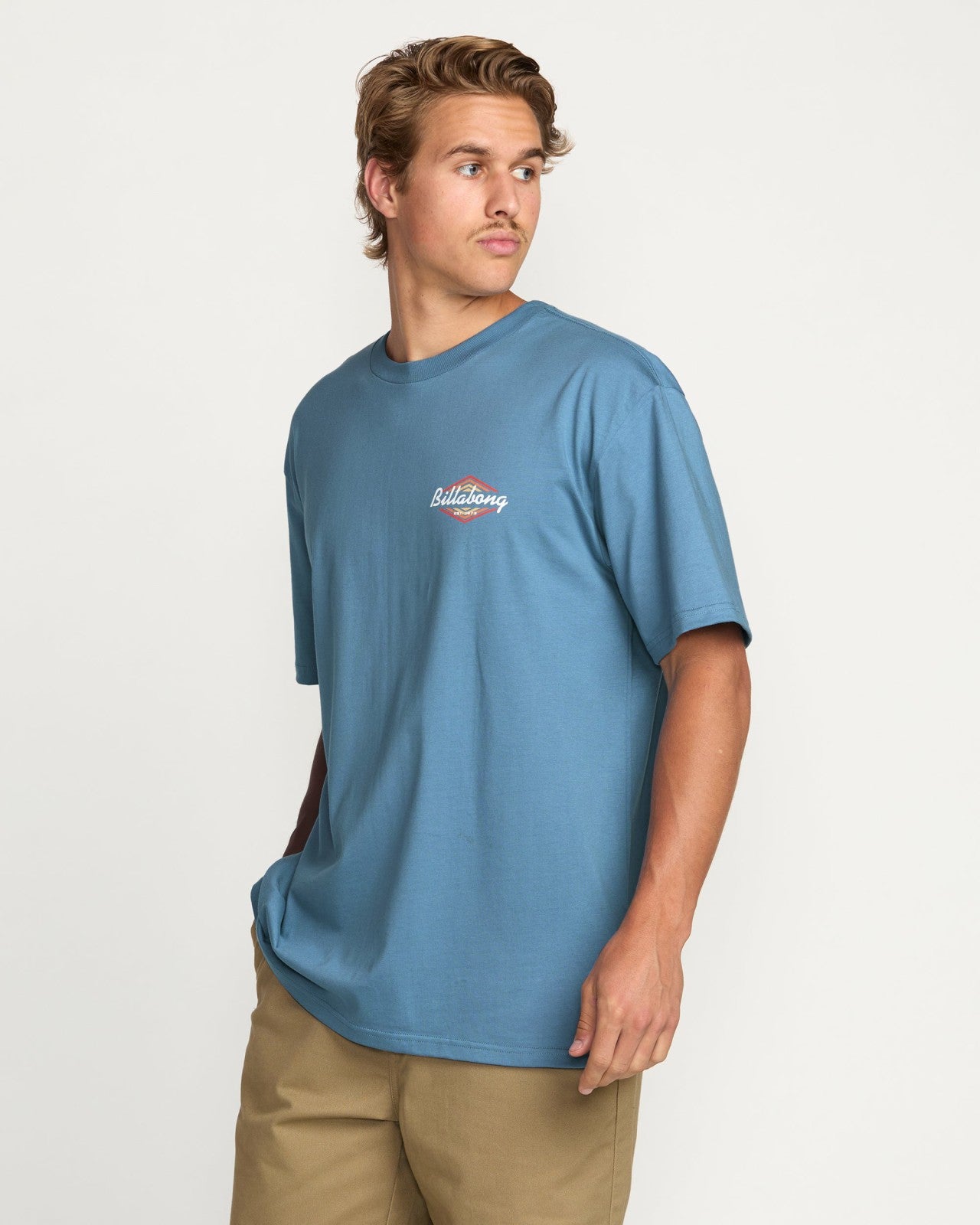 Walled Regular Tee - Carolina Blue