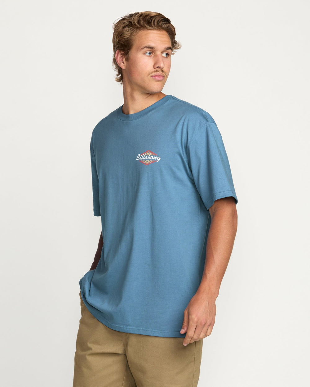 Walled Regular Tee - Carolina Blue