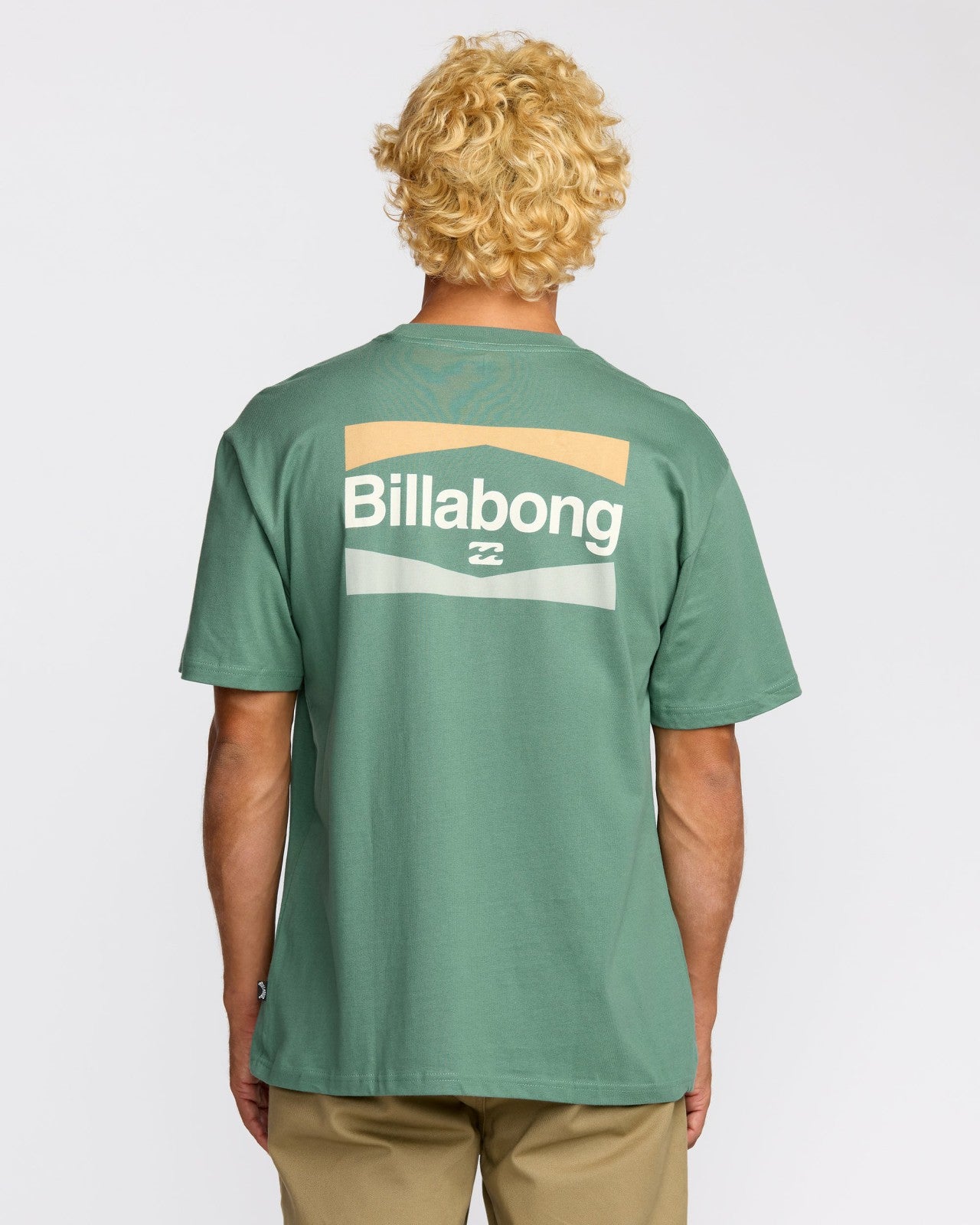 Walled Regular Short Sleeve T-Shirt - Sage Green