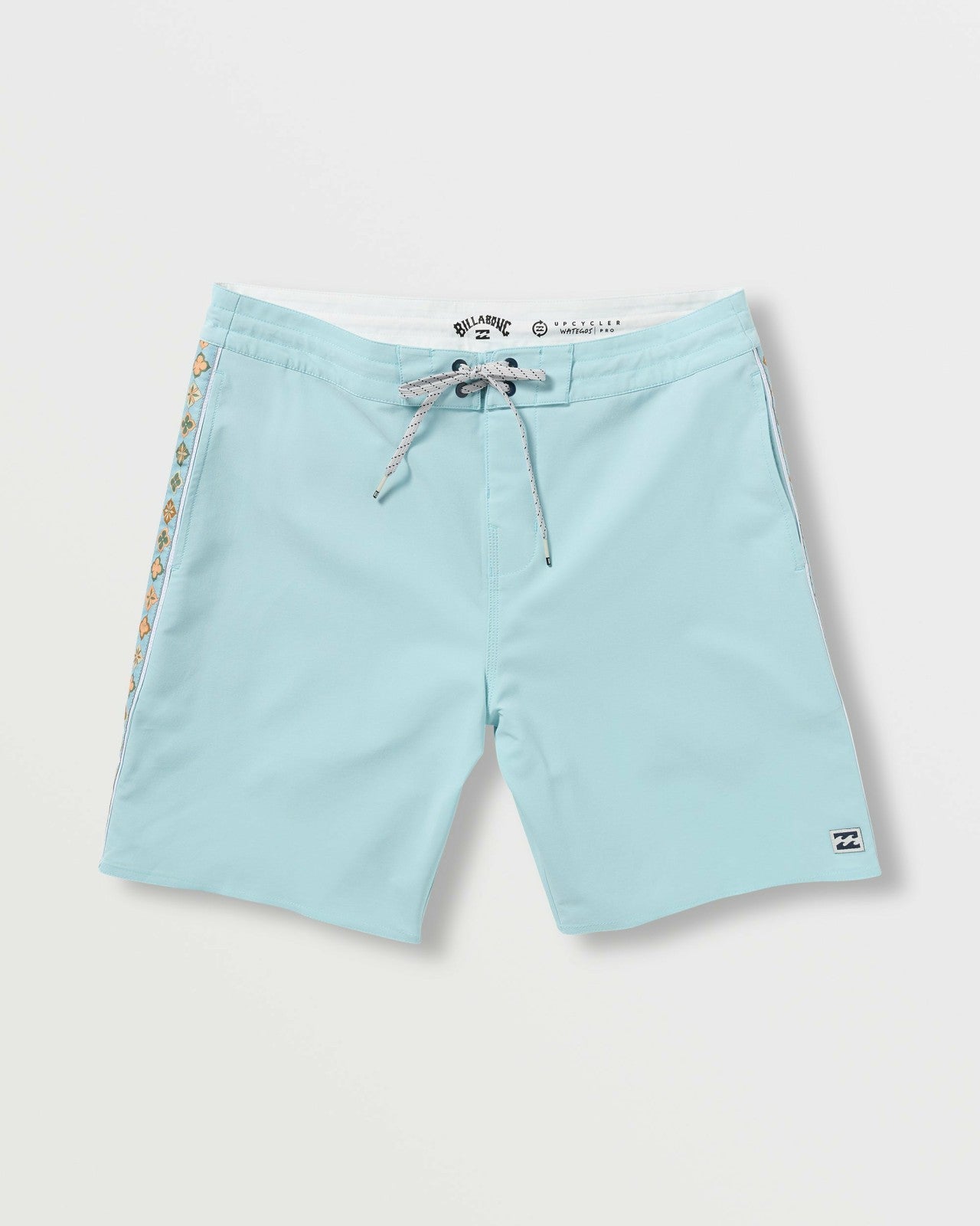 Wategos Lo Tide 19" Boardshorts - Dusty Blue