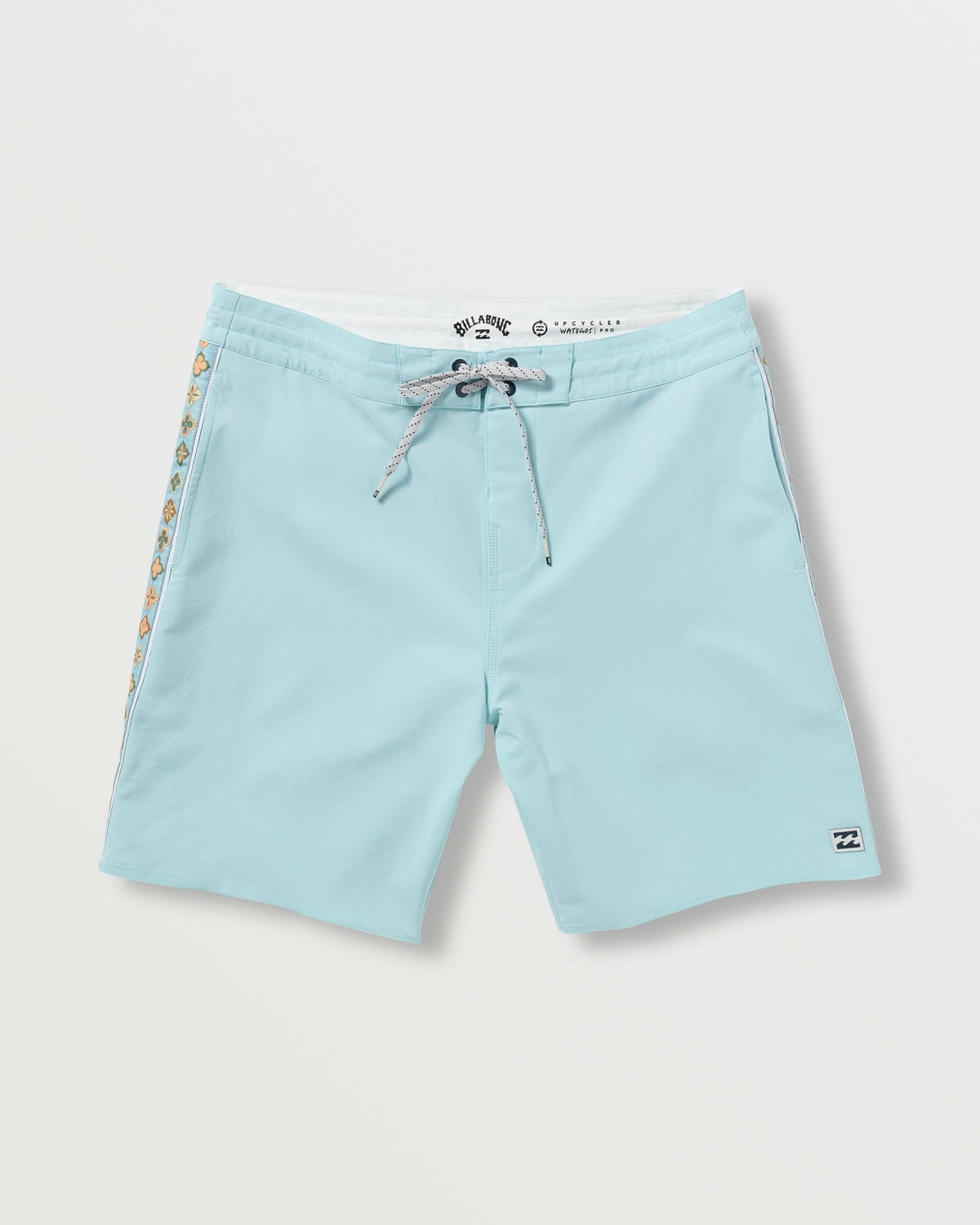 Wategos Lo Tide 19" Boardshorts - Dusty Blue