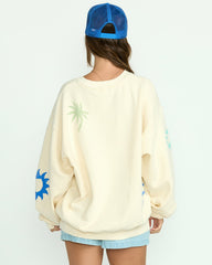 Water Signs Kendal Crewneck Sweatshirt - Whitecap