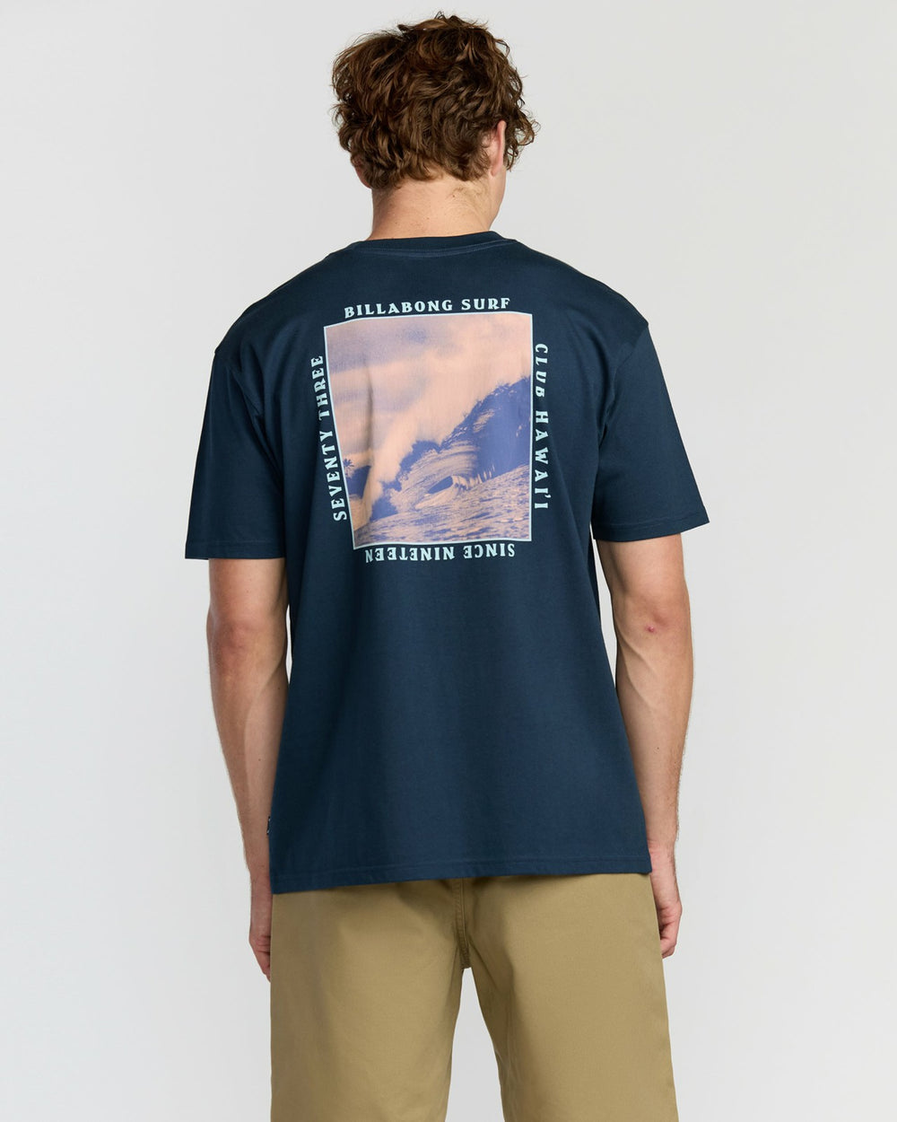 Wave Hi Premium Short Sleeve T-Shirt - Navy