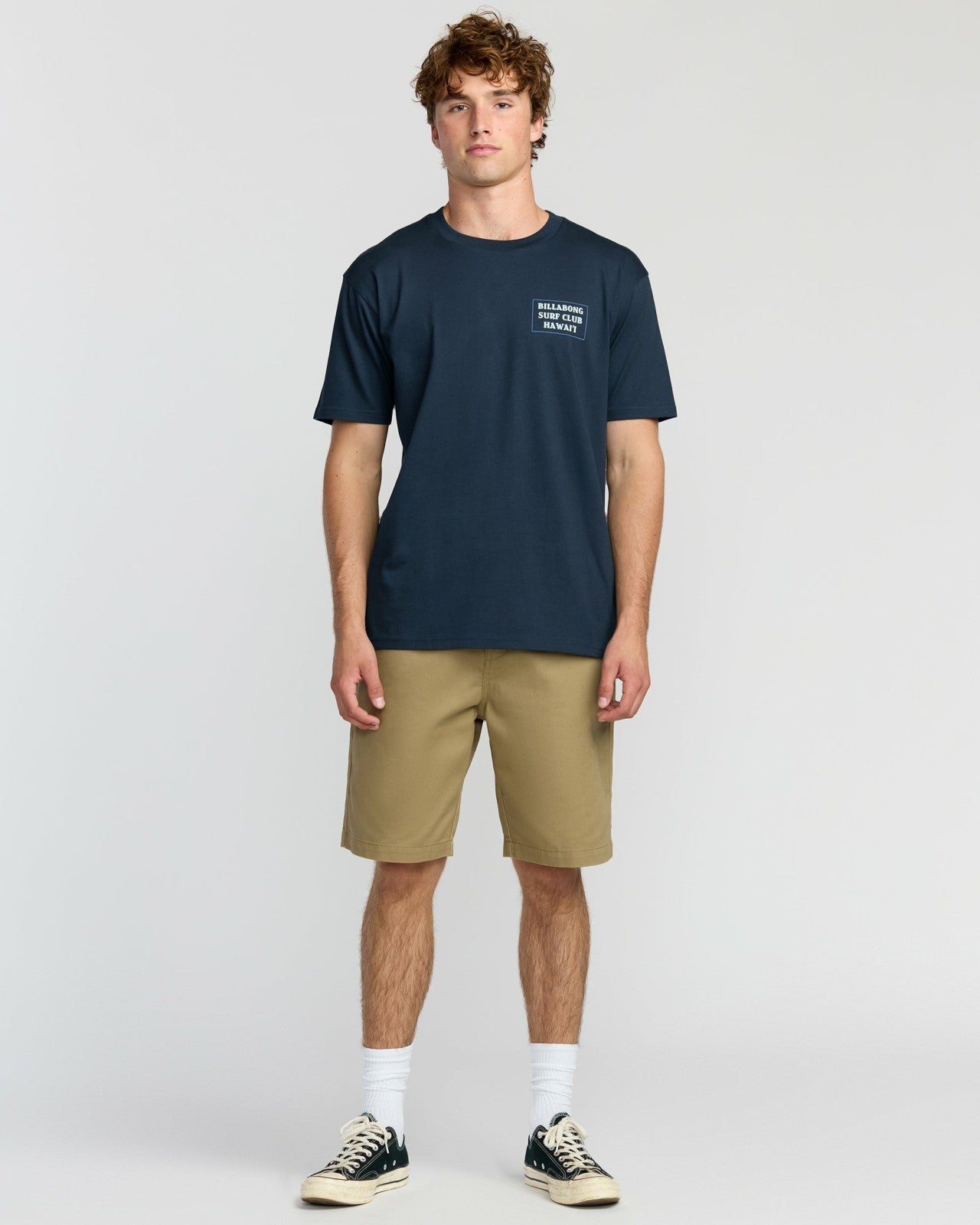 Wave Hi Premium Short Sleeve T-Shirt - Navy