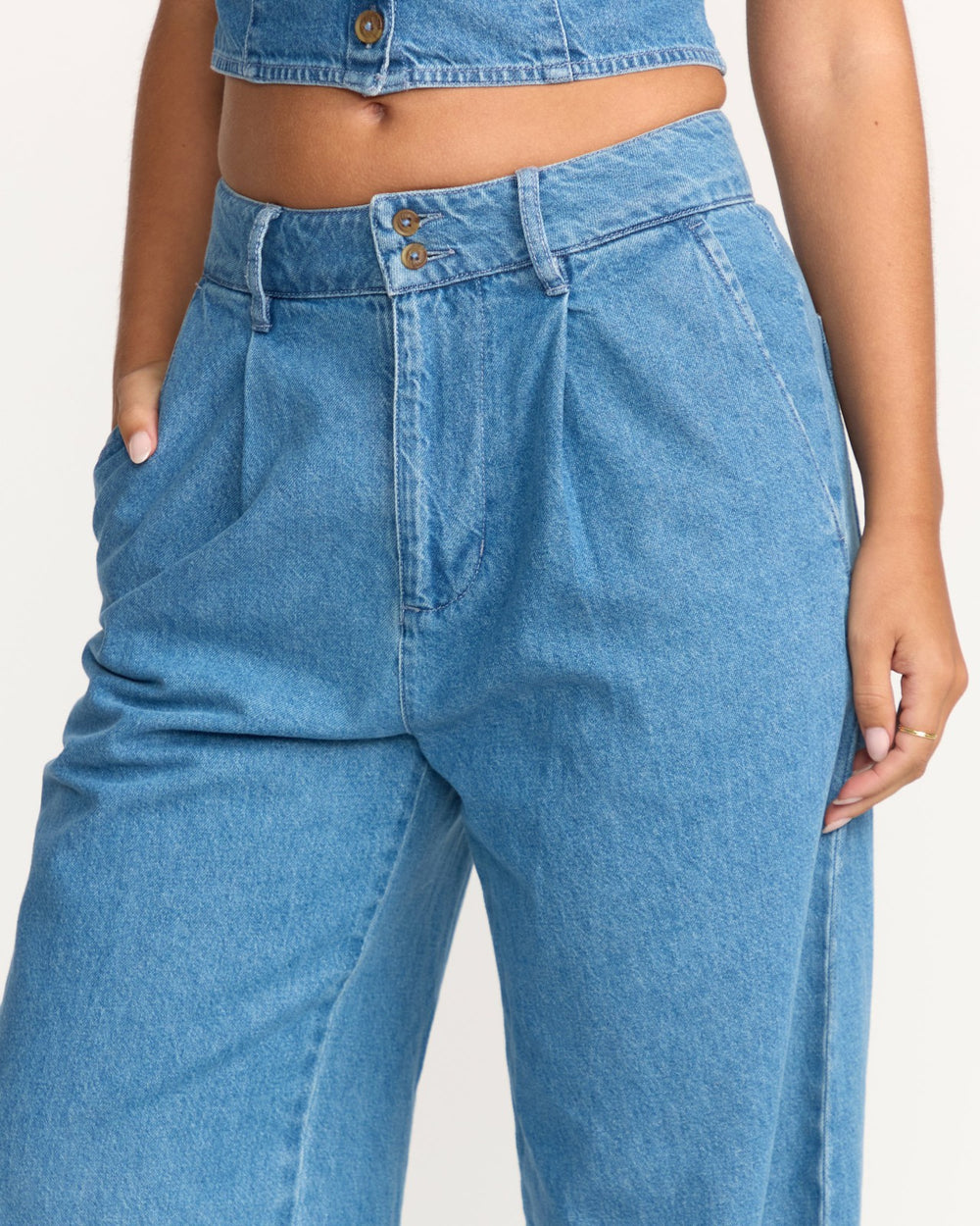 Wave Washed Pants - Salt Washed
