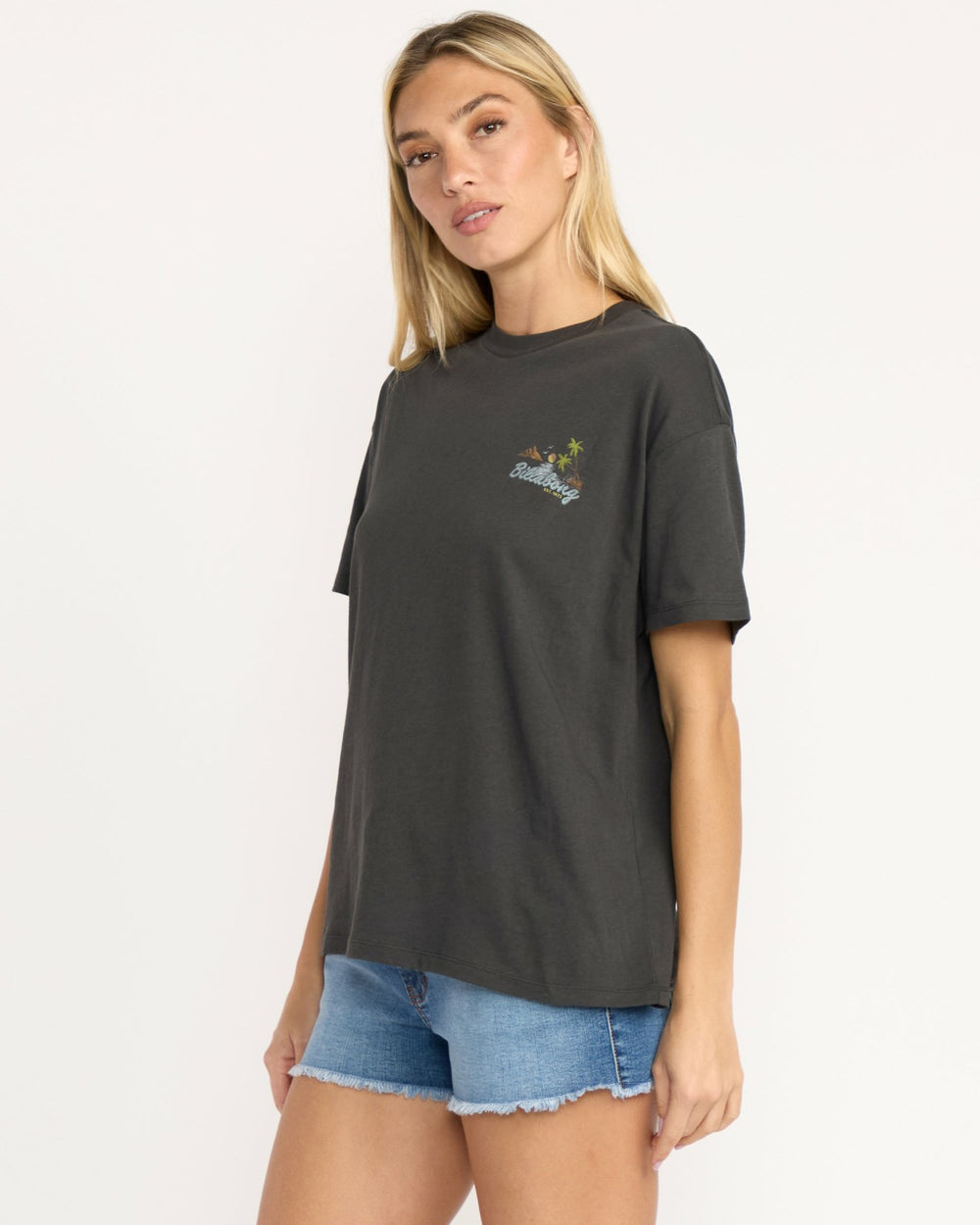 What A Vibe Tee - Off Black