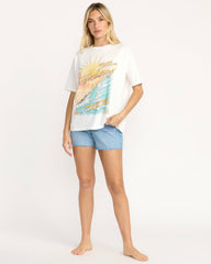 Where Suns Collide T-Shirt - Salt Crystal