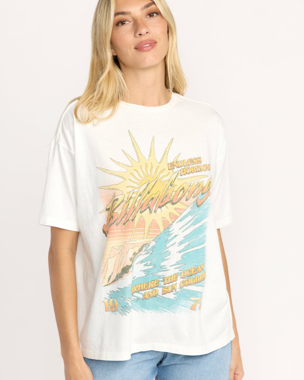Where Suns Collide T-Shirt - Salt Crystal