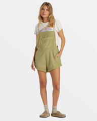 Wild Pursuit Romper - Avocado