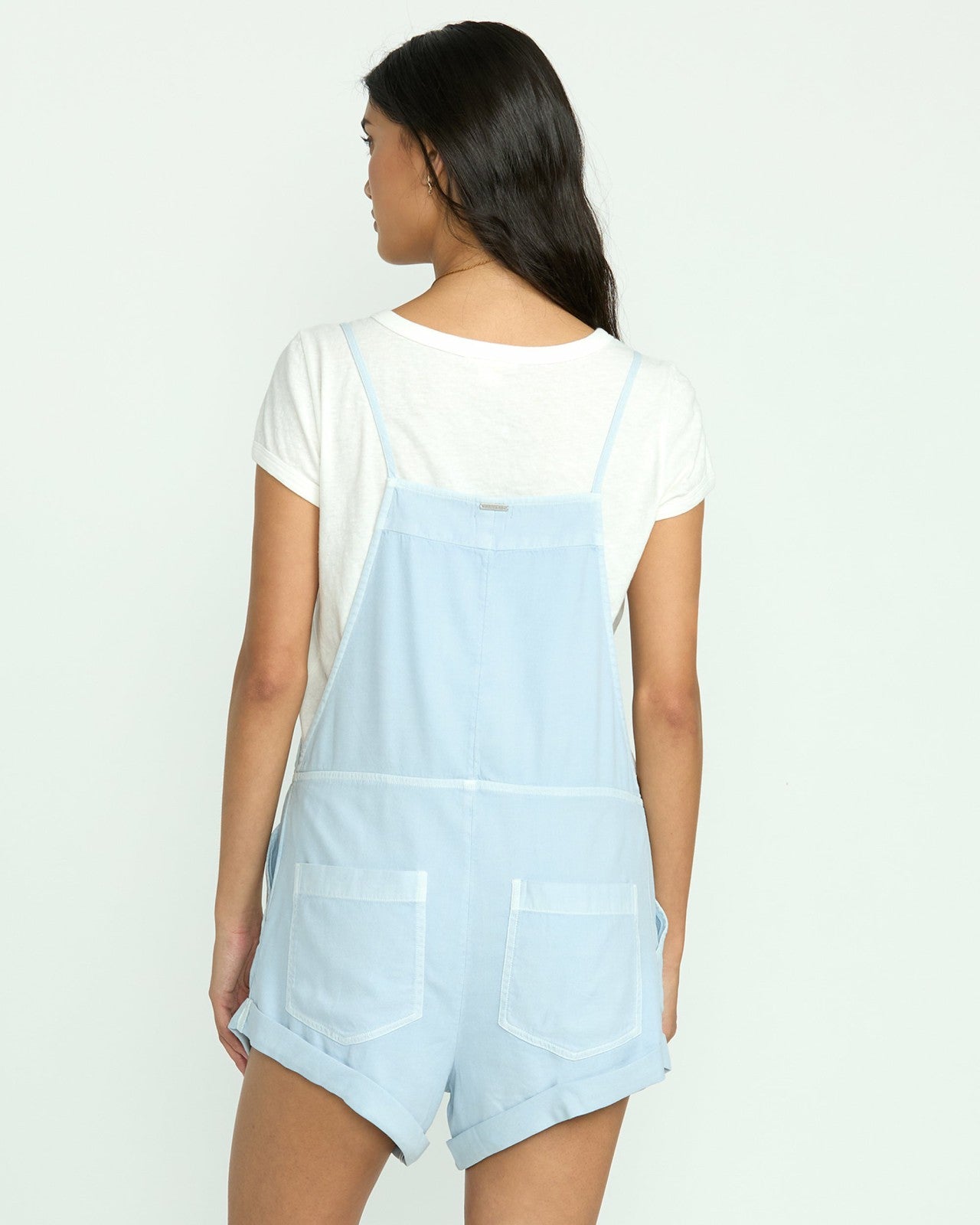 Wild Pursuit Romper - Washed Chambray