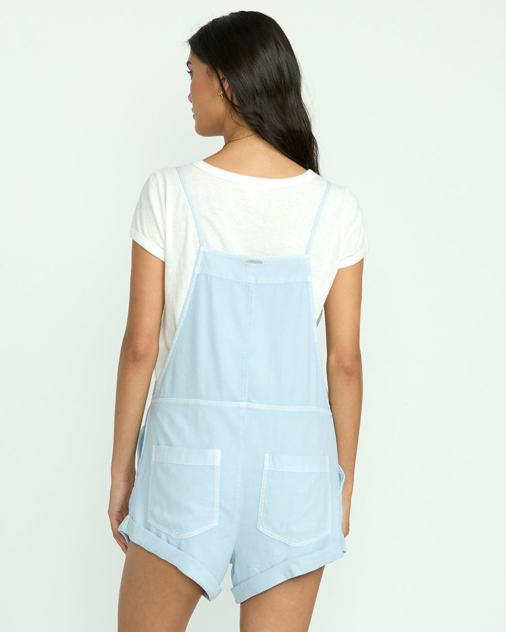Wild Pursuit Romper - Washed Chambray