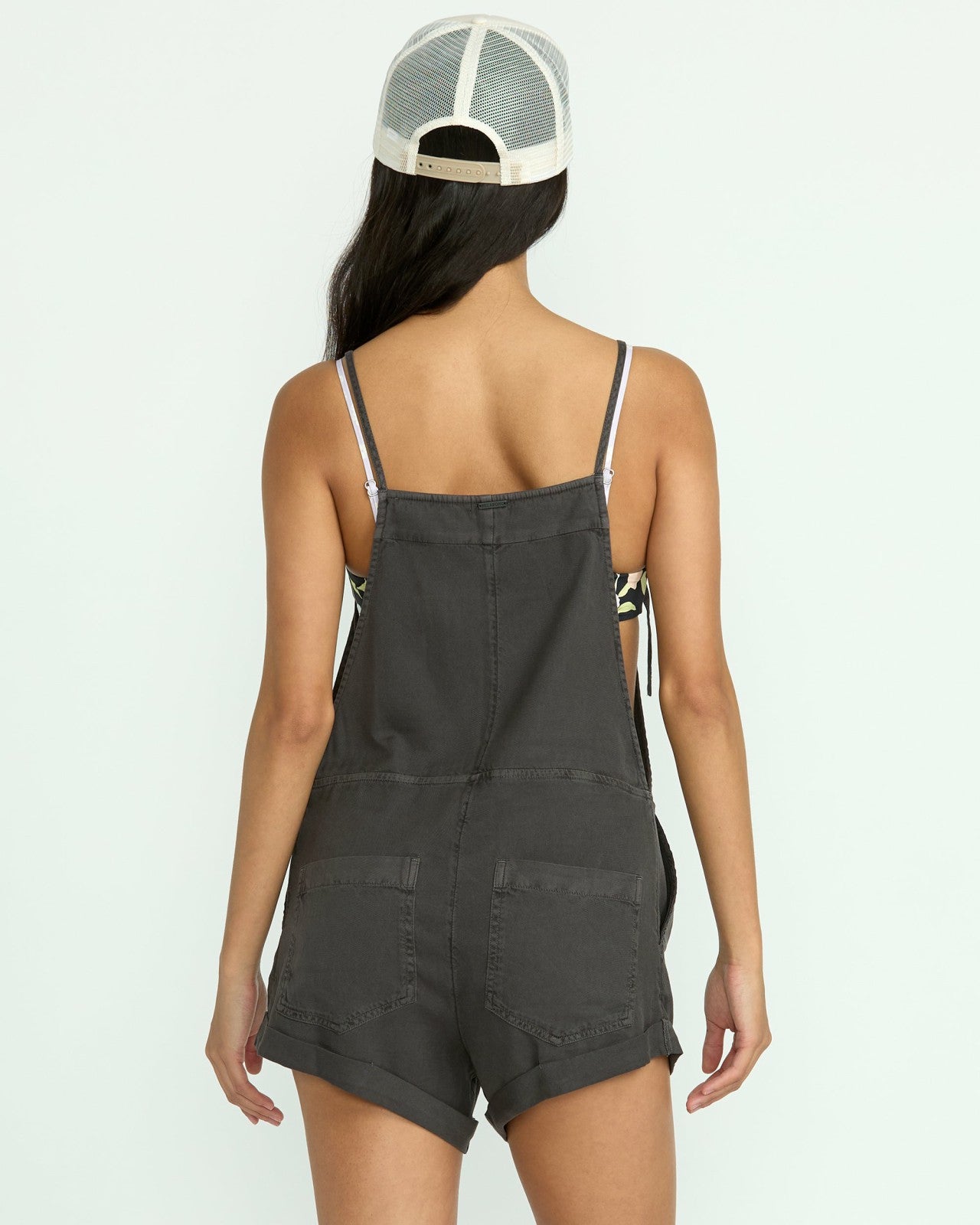 Wild Pursuit Romper - Off Black