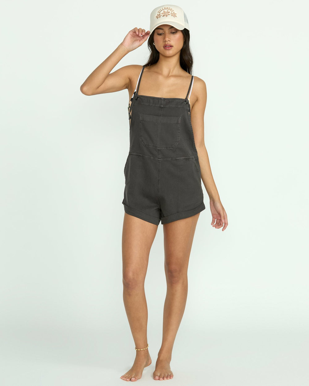 Wild Pursuit Romper - Off Black