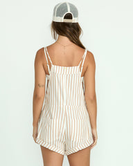 Wild Pursuit Romper - Rose Brown