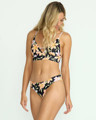 Twin Sol Reversible Lowrider Bikini Bottom - Multi