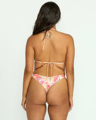 Tropic Wave Reversible Multi Triangle Bikini Top - Multi