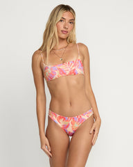 Tropic Wave Reversible Lowrider Bikini Bottom - Multi