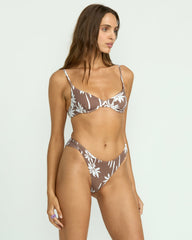 Sunset Canyon Tanga Bikini Bottom - Nutmeg