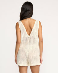 Steller Time Romper - Whitecap