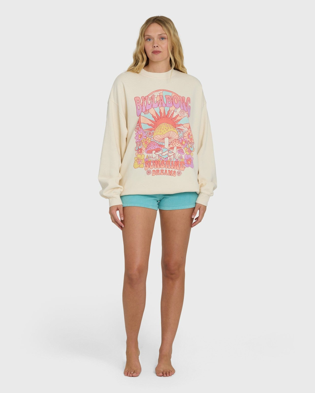Ride In Crewneck Sweatshirt - Whitecap