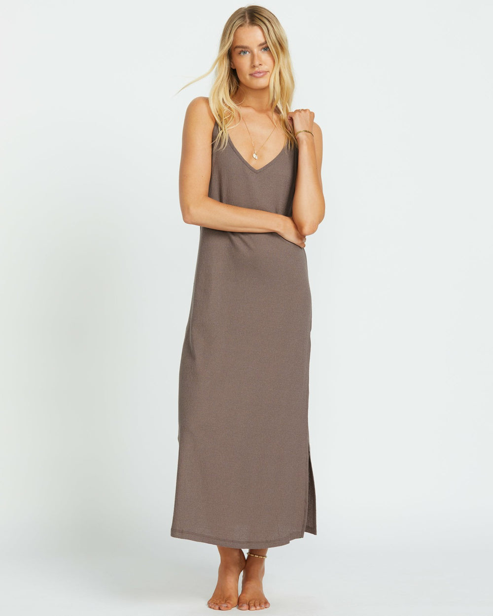 Night Waves Midi Dress - Kona