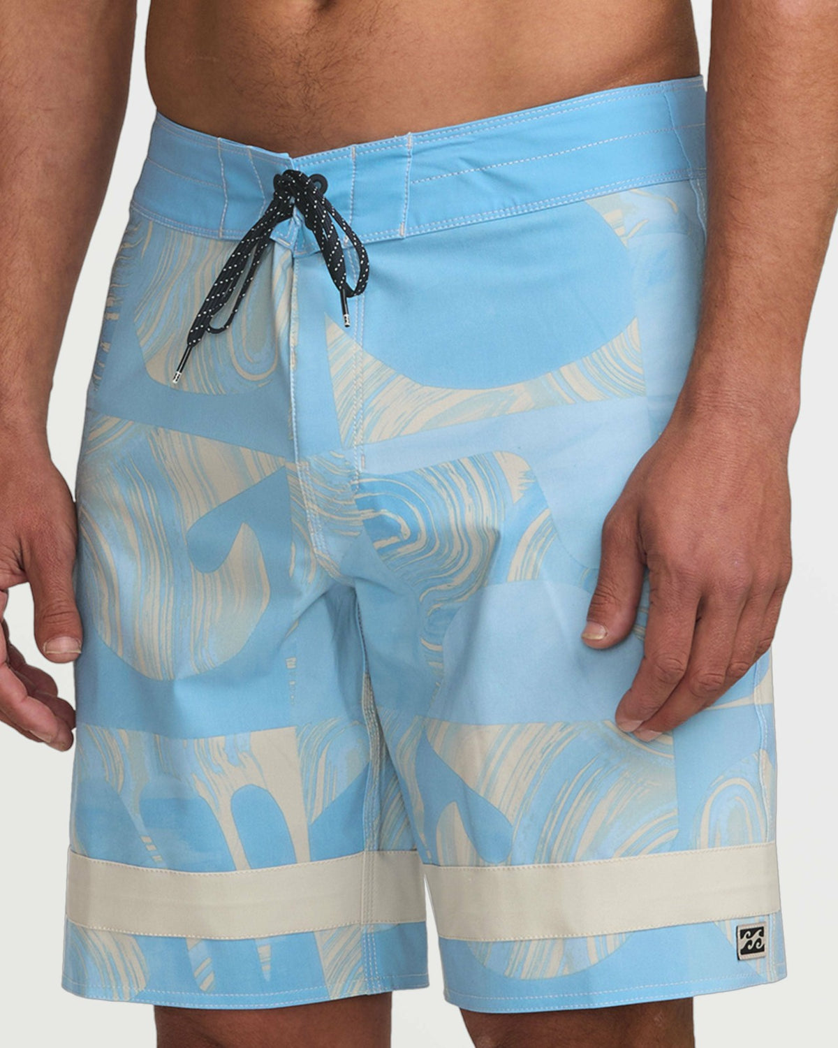 Elements Pro Performance 185" Boardshorts - Washed Blue