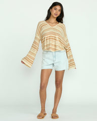 Baja Beach Sweater - Biscuit